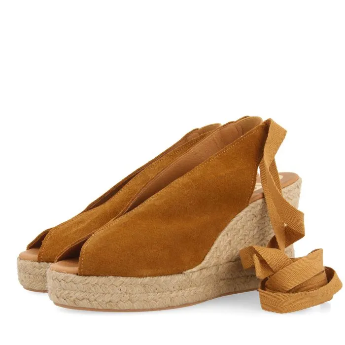 ANCON Sandalo Campesina Marrone