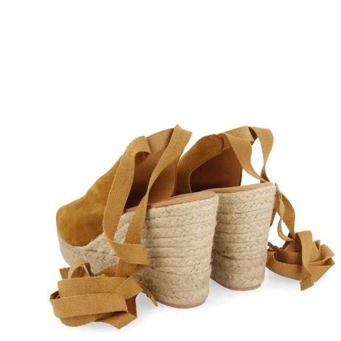 ANCON Sandalo Campesina Marrone