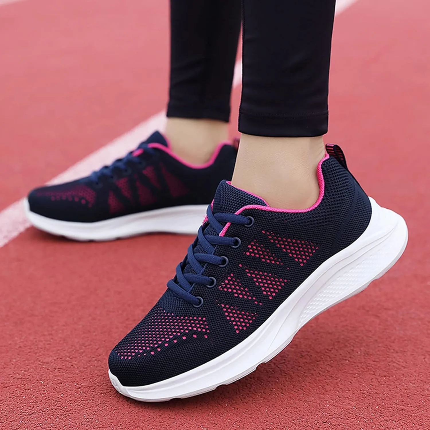 Arch Support Non Slip Minimalist Shoes for Men Comfortable Breathable Lace Up Sneaker Comfortable Stretch Shoes