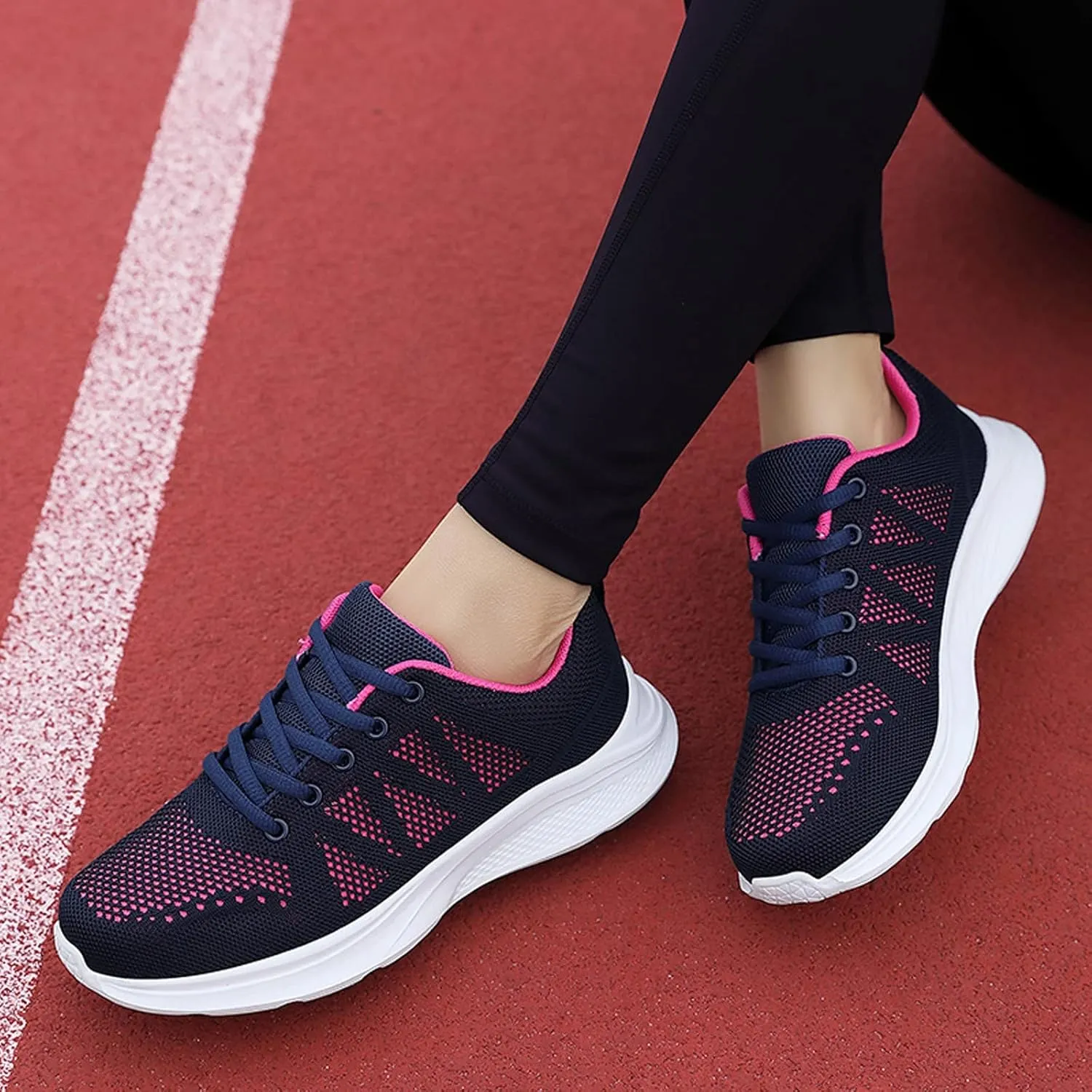 Arch Support Non Slip Minimalist Shoes for Men Comfortable Breathable Lace Up Sneaker Comfortable Stretch Shoes