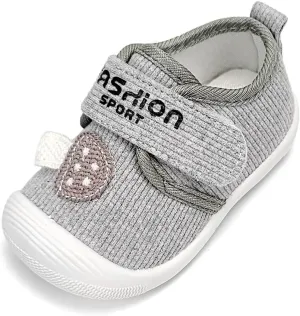 Baby Squeaky Shoes Toddler Boy Girl Sneakers Anti-Slip First-Walkers Lightweight Little Kid Trainers for Walking Running