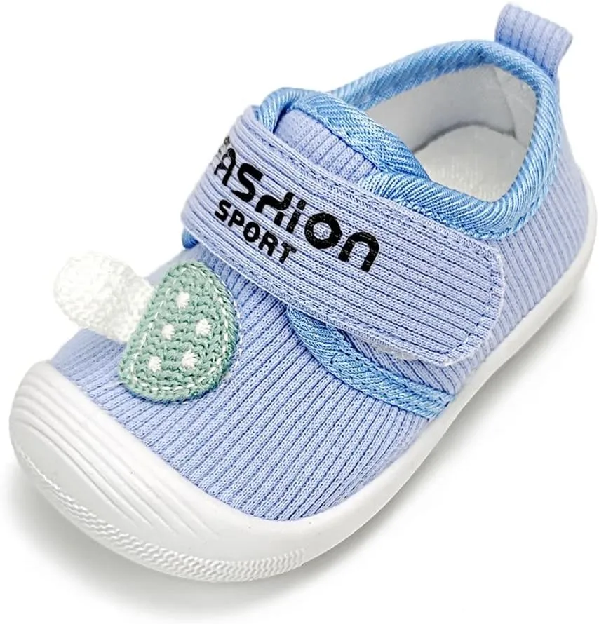 Baby Squeaky Shoes Toddler Boy Girl Sneakers Anti-Slip First-Walkers Lightweight Little Kid Trainers for Walking Running