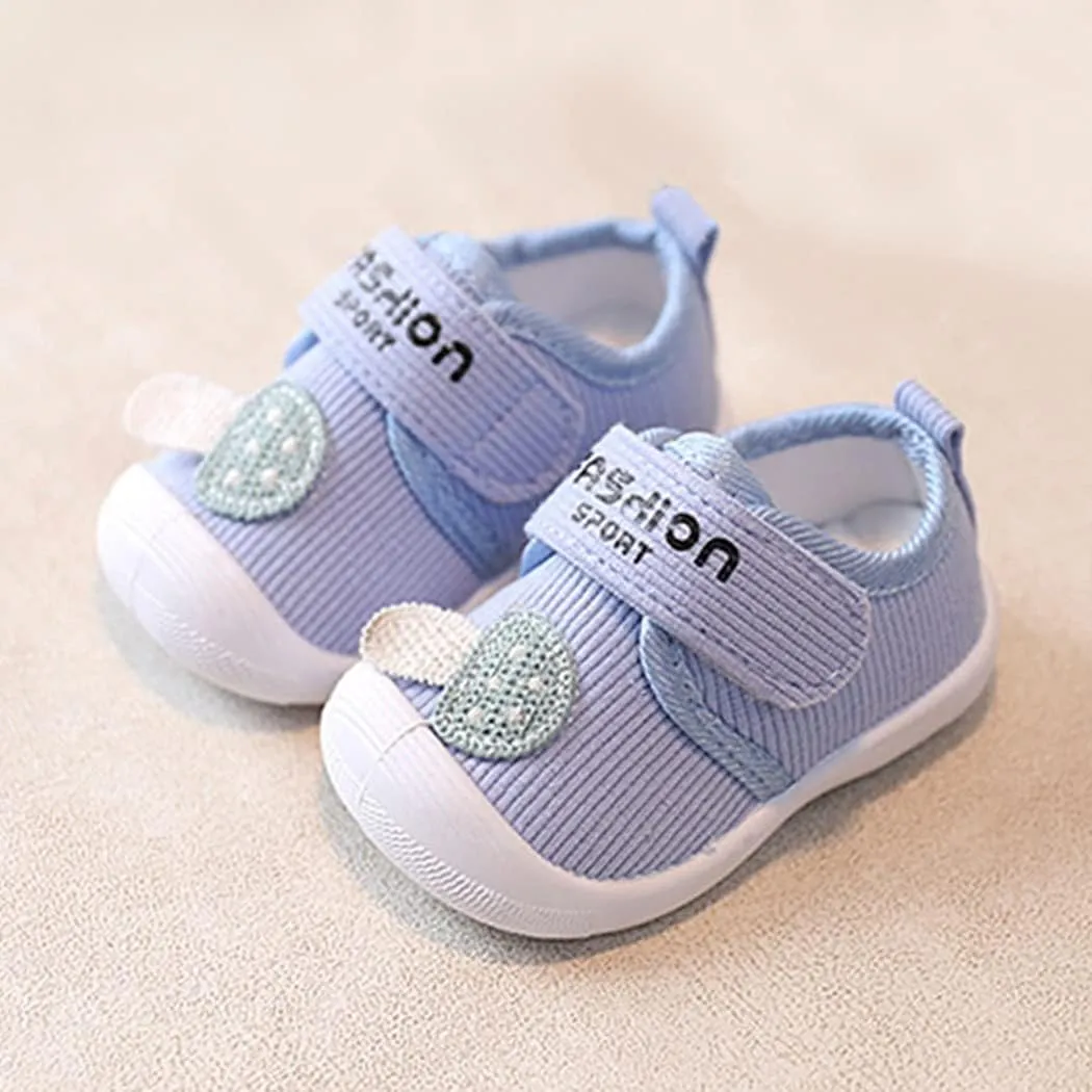 Baby Squeaky Shoes Toddler Boy Girl Sneakers Anti-Slip First-Walkers Lightweight Little Kid Trainers for Walking Running
