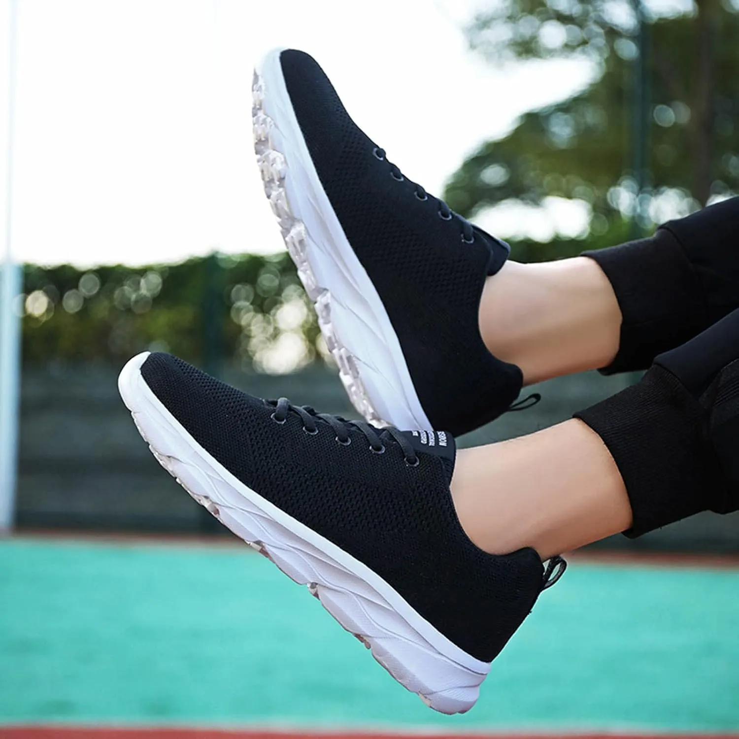 Breathable Sports Lace-up Shoes Men's Fashion Running Lightweight Comfortable Men's Shoes Slip on Sneaker