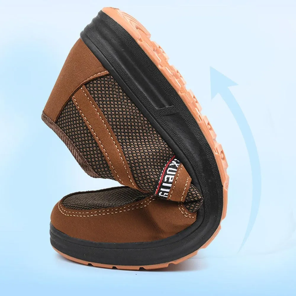 Casual Loafers - Slip-On, Anti-Slip, Retro, Durable, Comfortable for Walking & Outdoor