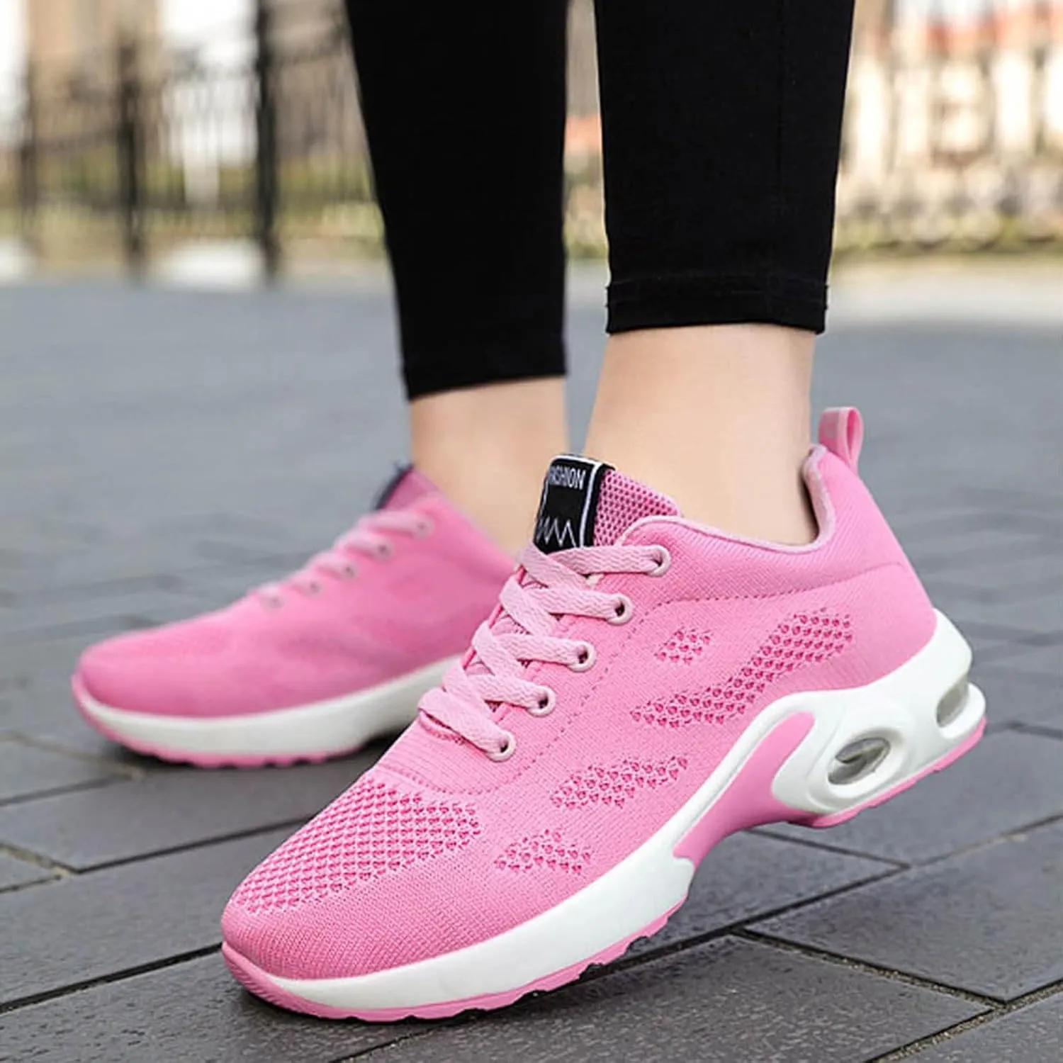 Cathalem Womens OrthopedicSneakers Air Cushion Running Shoes Tennis Walking Shoes Mesh Breathable Gym Work Fashion Sneakers