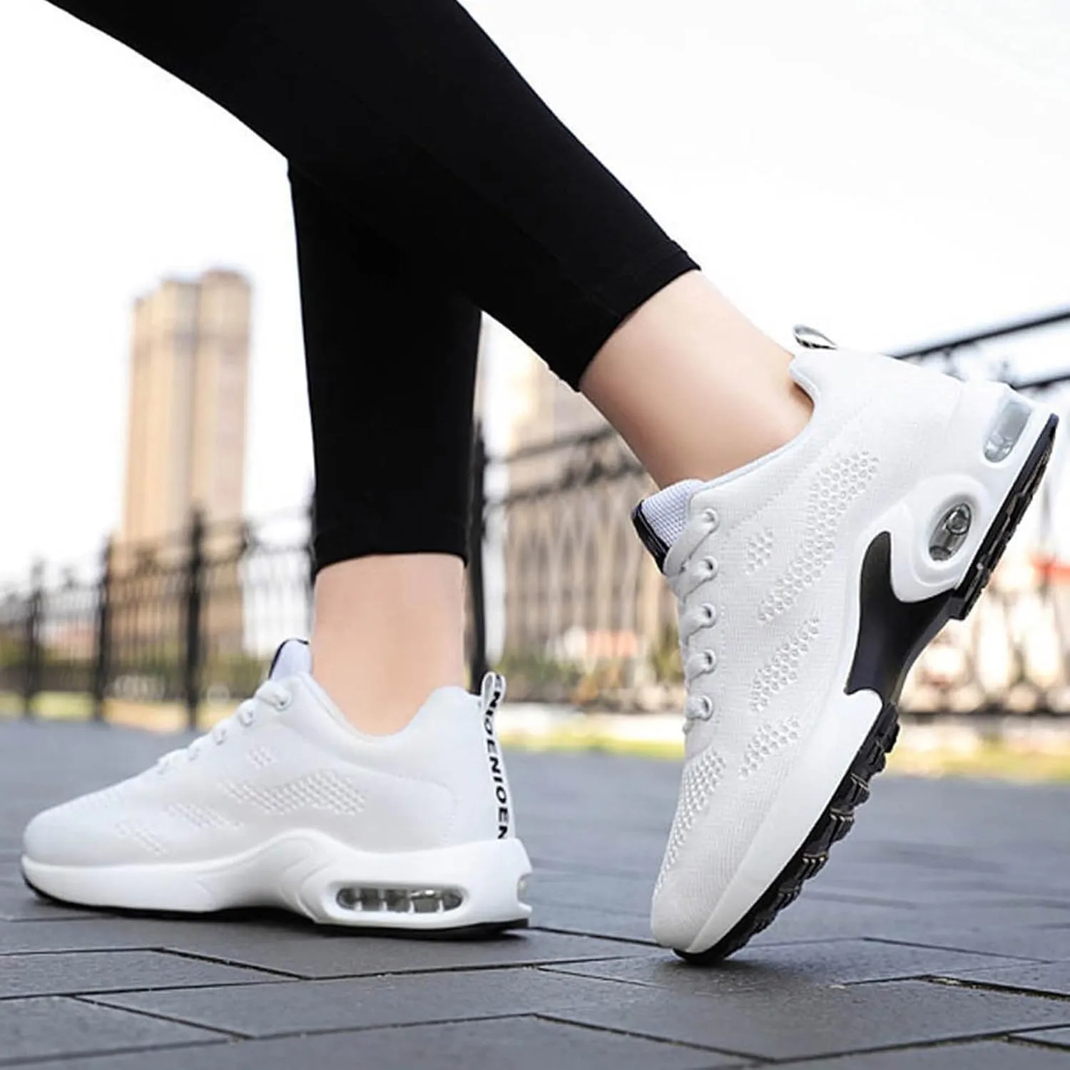Cathalem Womens OrthopedicSneakers Air Cushion Running Shoes Tennis Walking Shoes Mesh Breathable Gym Work Fashion Sneakers