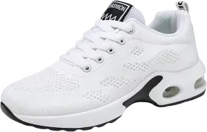 Cathalem Womens OrthopedicSneakers Air Cushion Running Shoes Tennis Walking Shoes Mesh Breathable Gym Work Fashion Sneakers