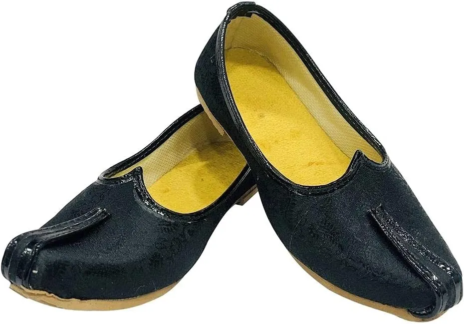 Designer Ethnic Punjabi Mojari Juttis for Boys, Little, Big Kid, Shoes for Boys (Toddler) Sherwani Shoes Designer Kurta Shoes