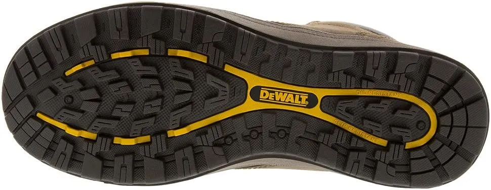 DEWALT Plasma Men's Leather, Steel Toe, Safety Work Boot, Palm Brown, 7