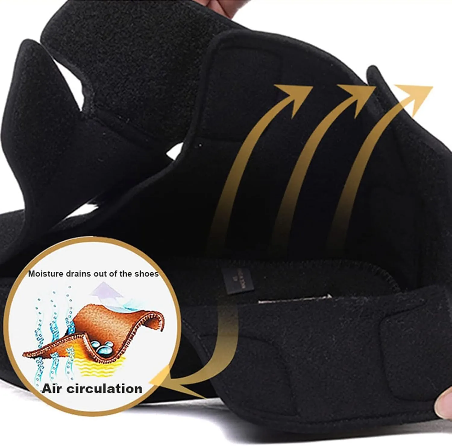 Edema Breathable Shoes,Men's Diabetic Boots High-top Adjustable Cloth Shoes Elderly Orthopedic Running Shoes Air Breathable Trainers House Shoes Men 9/Women 10