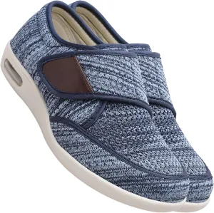 Extra Extra Wide Men's Slip-On Trainers - Lightweight Walking, Running, and Gym Sneakers for Comfort and Style