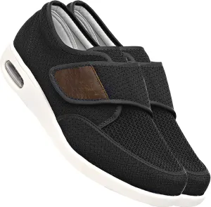 Extra Extra Wide Men's Slip-On Trainers - Lightweight Walking, Running, and Gym Sneakers for Comfort and Style