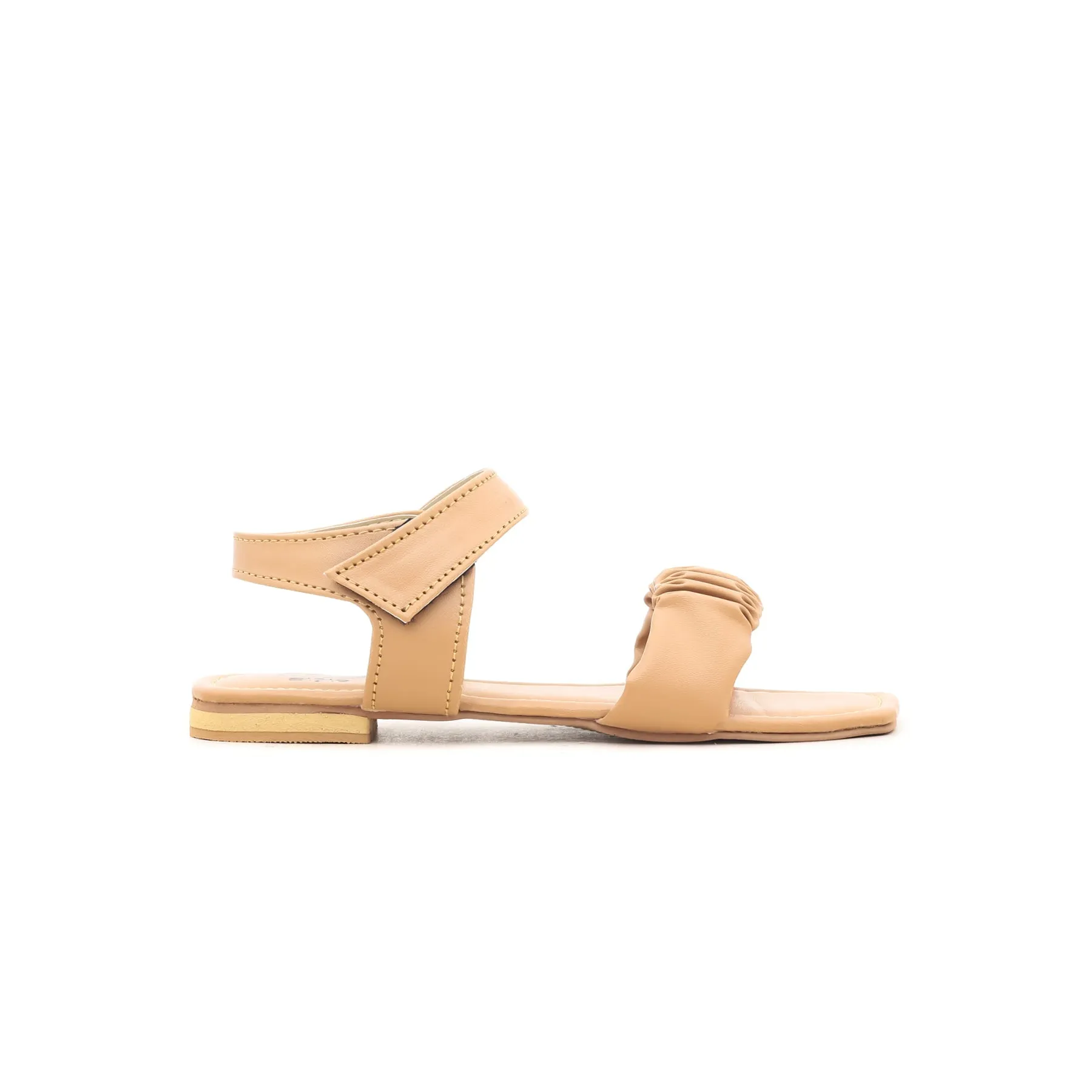 Girls Beige Casual Sandal KD7492