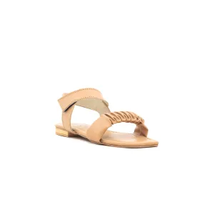 Girls Beige Casual Sandal KD7492