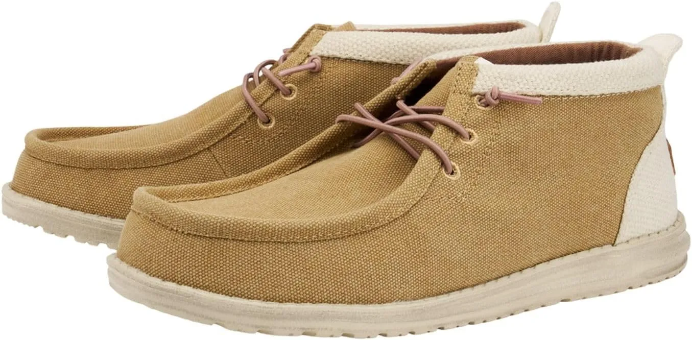 HEYDUDE Wally Mid Stretch, Pull on Boots, Comfortable & Light-Weight