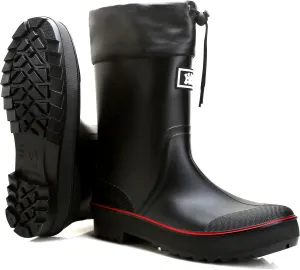 HSBDNZQ Rain Boots for Men, Waterproof Mens Rubber Boots with PVC Unique Design, Comfort Lightweight Work Mud Boots, Resistant Durable Slip Garden Boots for Farming Gardening Fishing