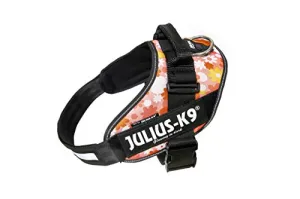 IDC Powerharness, Size: XL/2, Pink with flowers