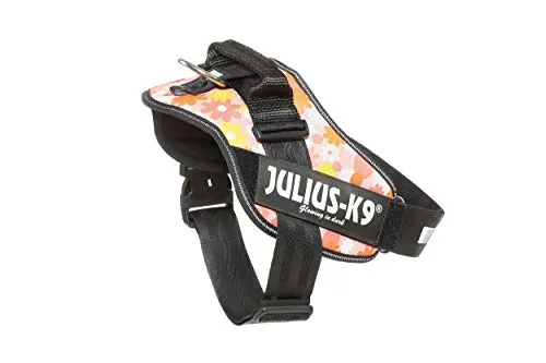 IDC Powerharness, Size: XL/2, Pink with flowers
