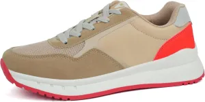JABASIC Women Fashion Sneakers Breathable Lace-Up Tennis Running Shoes Comfortable Walking Shoes