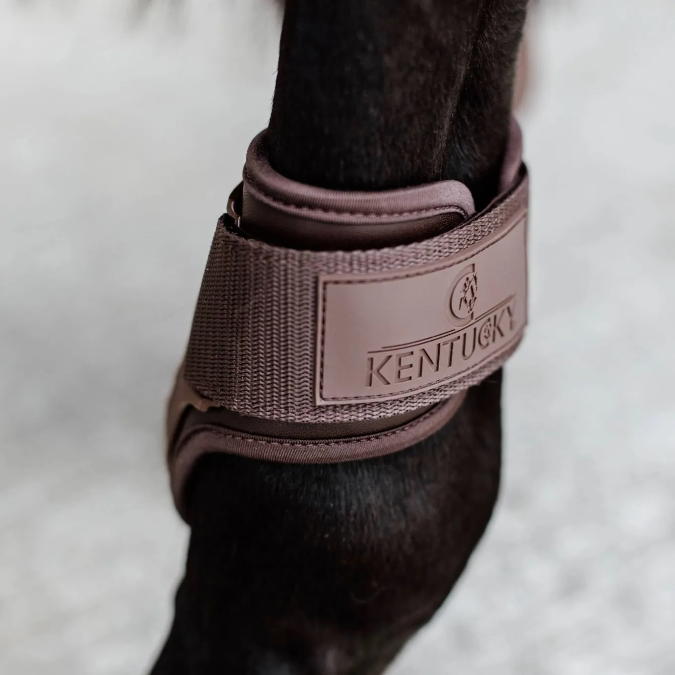 Kentucky Horsewear Young Horse Fetlock Boots Air - Brown