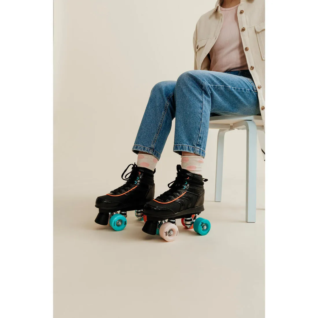 Kid's Roller Skates - Quad 100