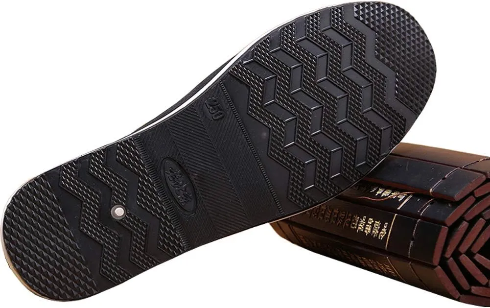 Kung Fu & Tai Chi Shoes - Comfortable, Slip-On, Anti-Skid, Lightweight Men's Traditional Cloth Shoes,Indoor Slippers