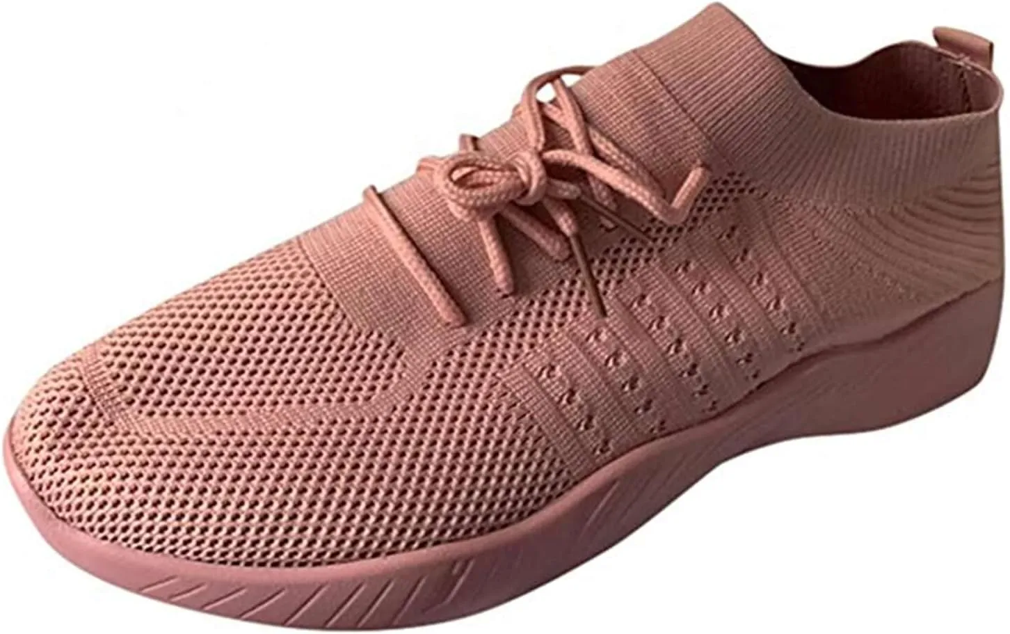 Lausiuoe Sneakers For Women Walking Shoes Comfortable Sock Sneakers Slip on Mesh Comfortable Wedge Shoe Platform Loafers
