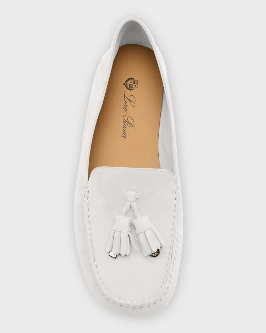 Loro Piana leather loafers with tassels
