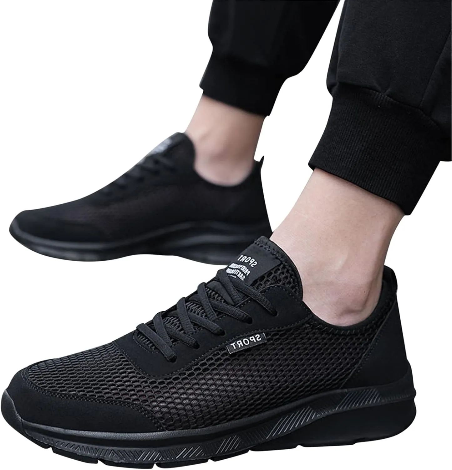 Men's Casual Dress Sneakers Oxfords Business Mesh Breathable Walking Shoes Tennis Comfortable