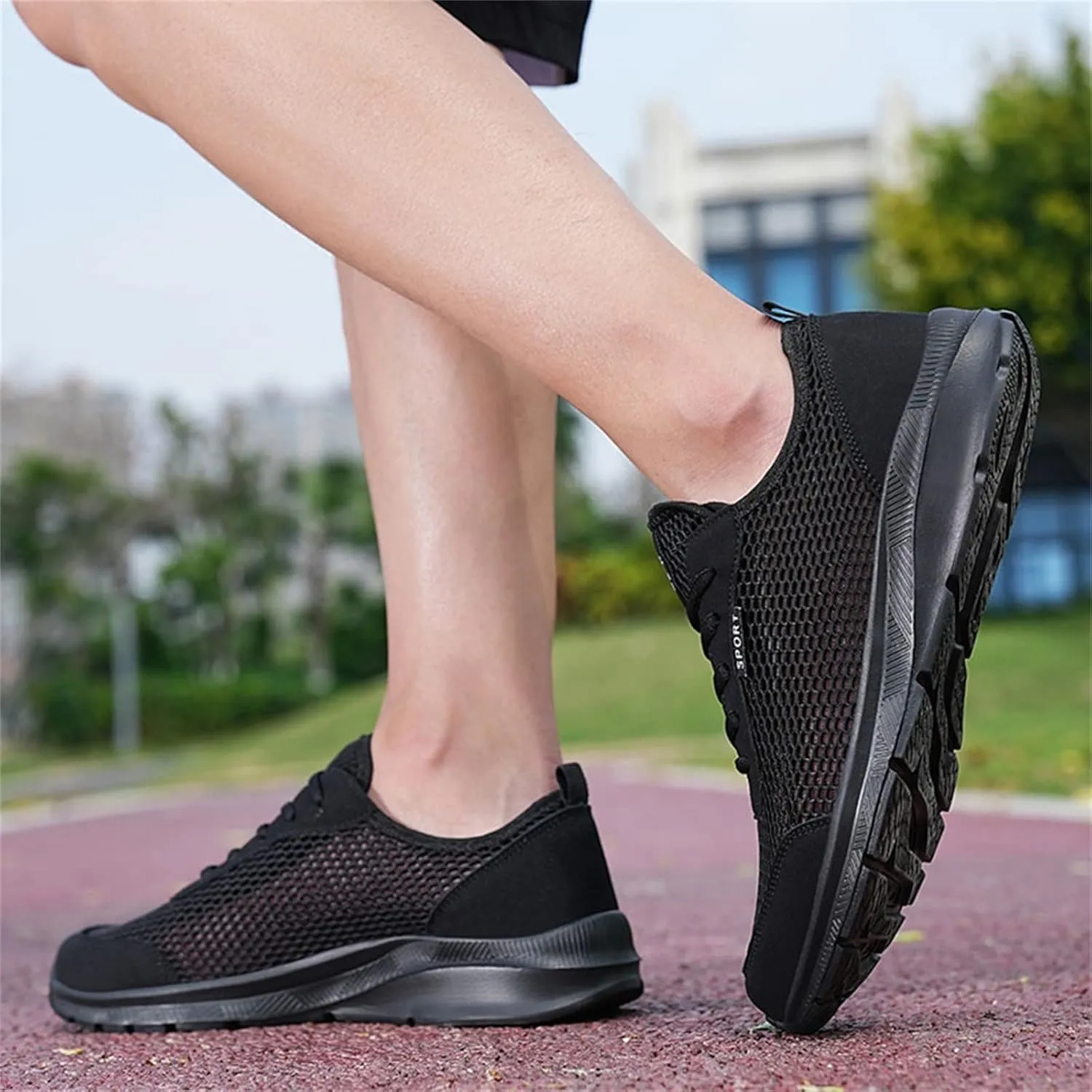 Men's Casual Dress Sneakers Oxfords Business Mesh Breathable Walking Shoes Tennis Comfortable