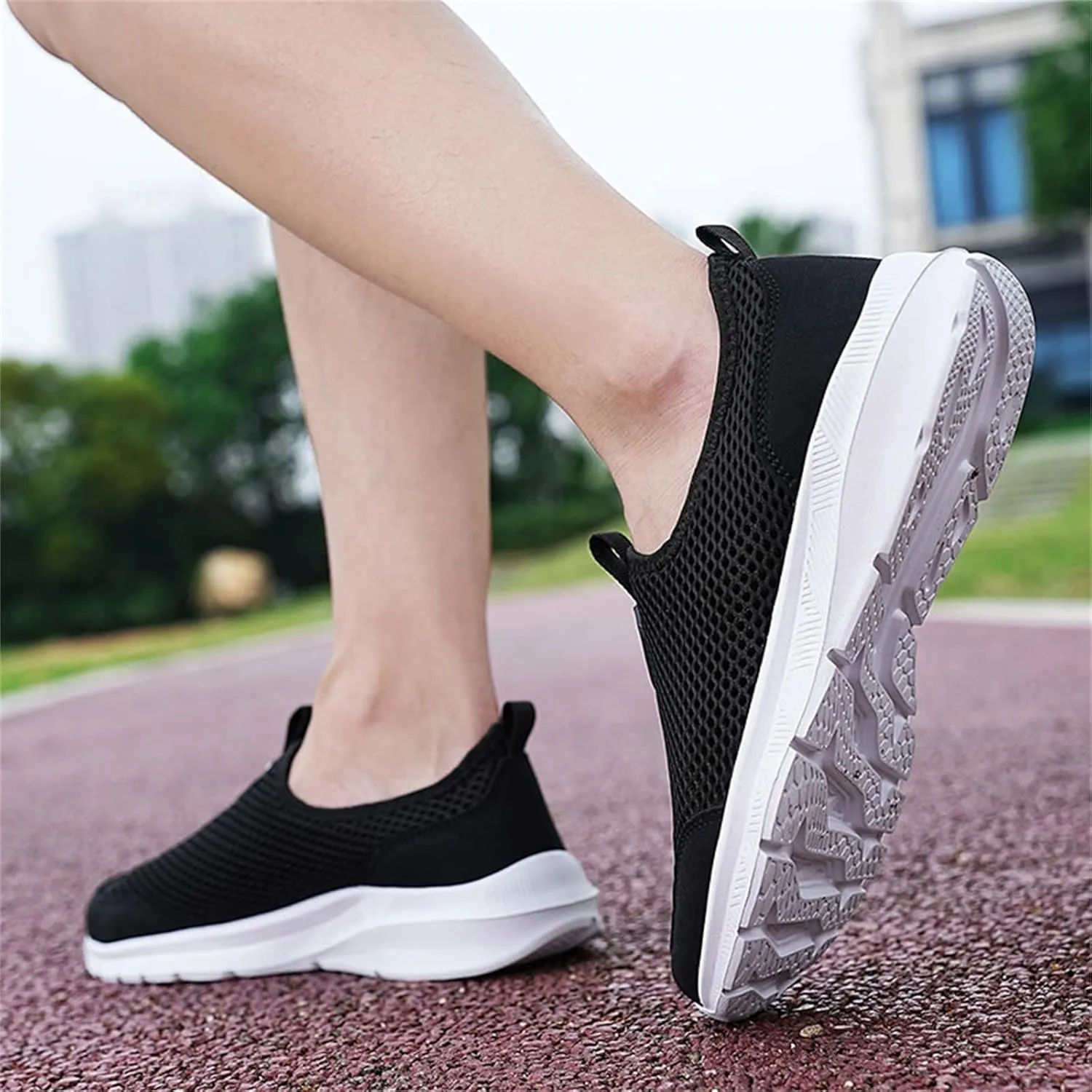 Men's Casual Dress Sneakers Oxfords Business Mesh Breathable Walking Shoes Tennis Comfortable