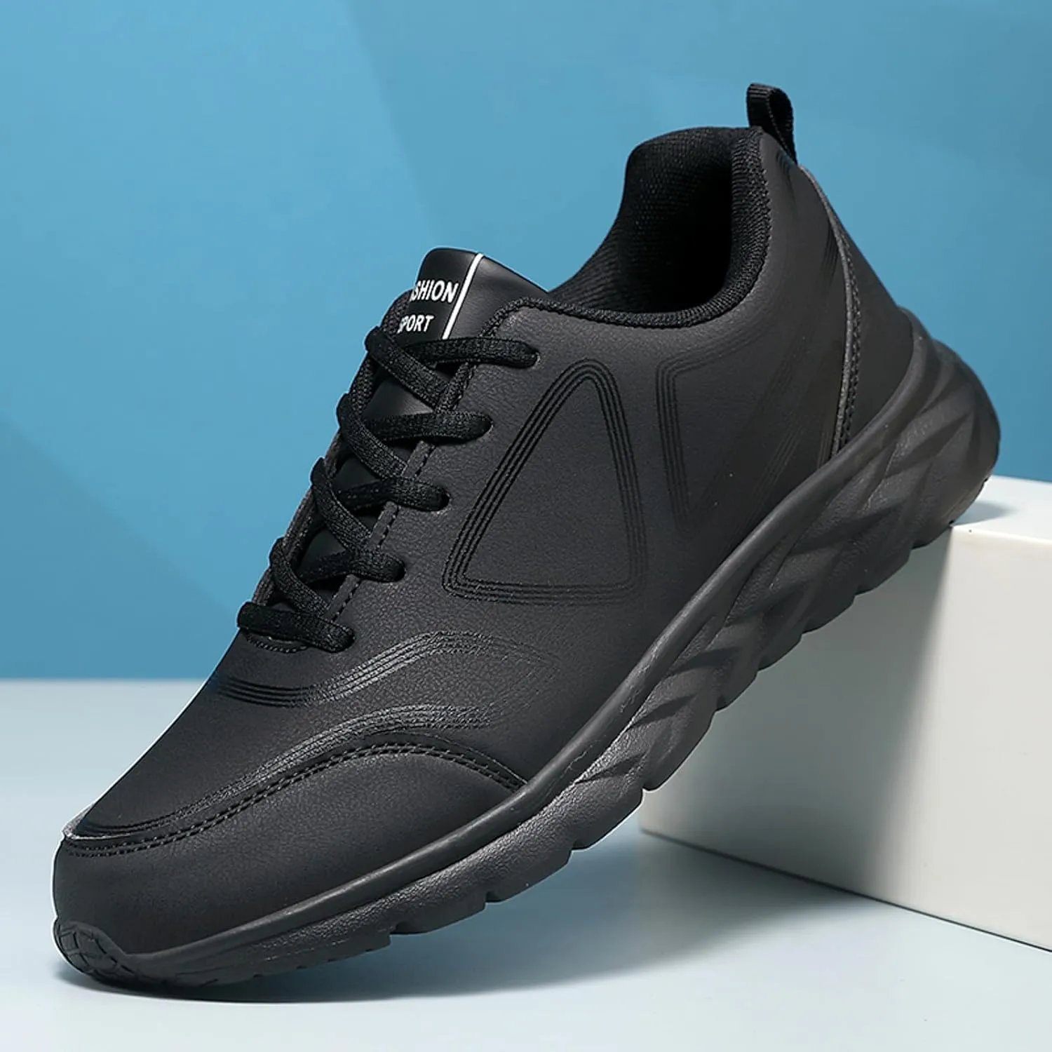 Mens Lightweight Minimalist Shoes Comfortable Breathable Tennis Shoe Lightweight Work Shoes for Men