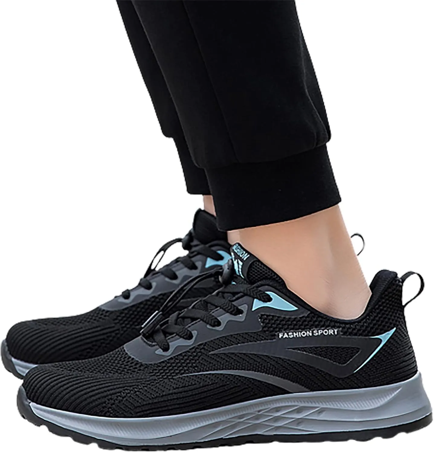 Men's Lightweight Non Slip Barefoot Shoes Comfortable Lightweight Casual Walking Shoe Athletic Fashion Sneakers