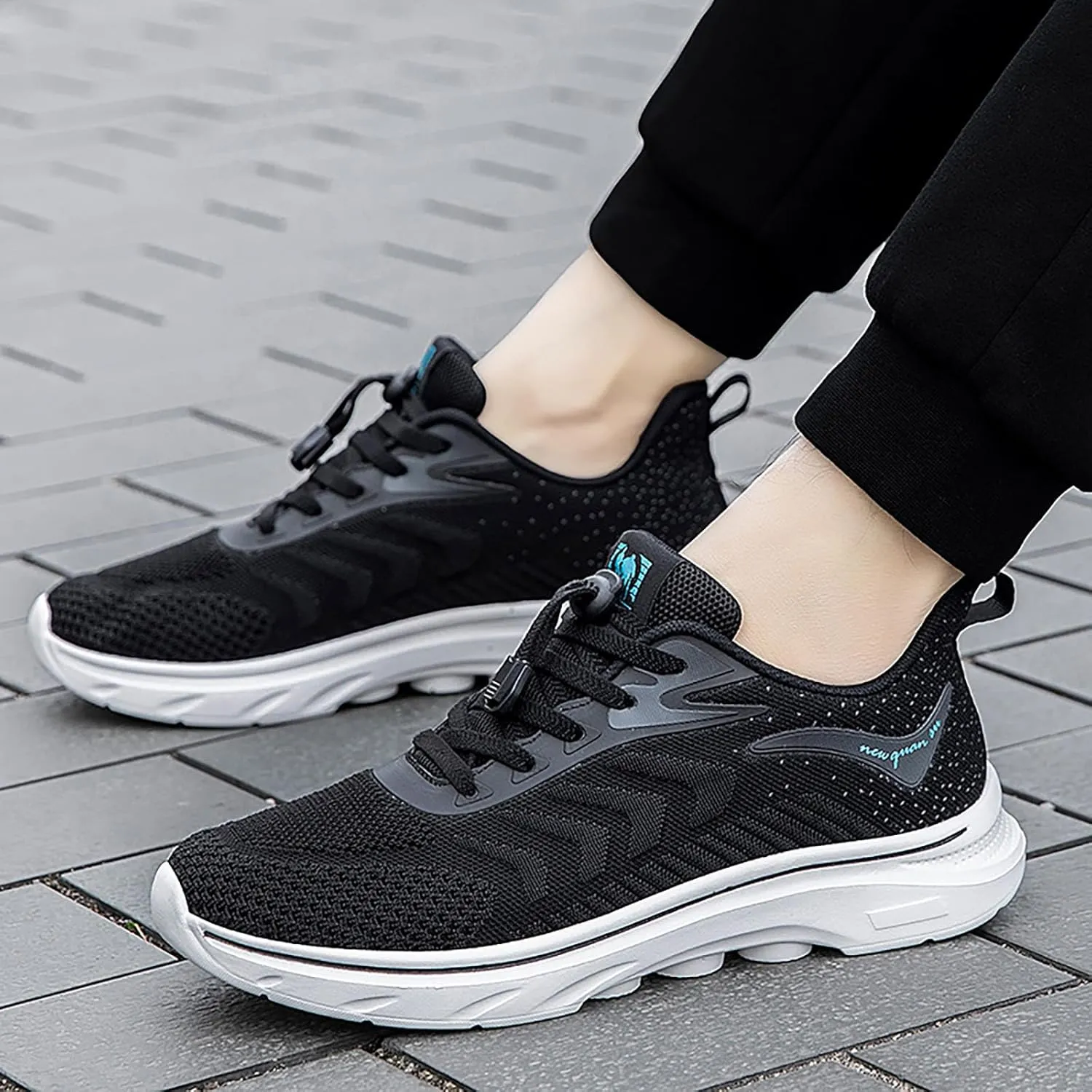 Men's Non Slip Barefoot Minimalist Shoes Breathable Mesh Comfortable Tennis Shoe Men's Comfortable Dress Shoes