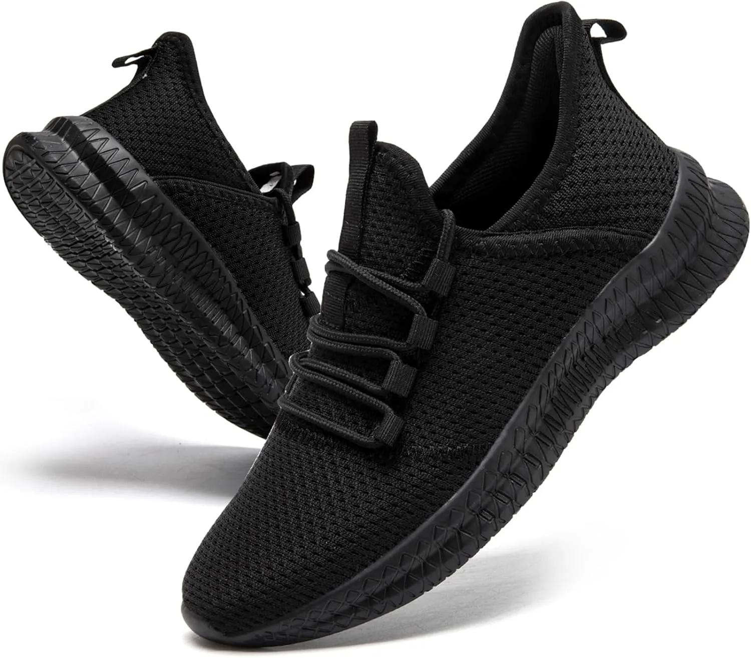 Mens Running Shoes Slip on Tennis Shoes Fashion Sneakers Lightweight Athletic Gym Workout Sneakers Non Slip Walking Sport for Men
