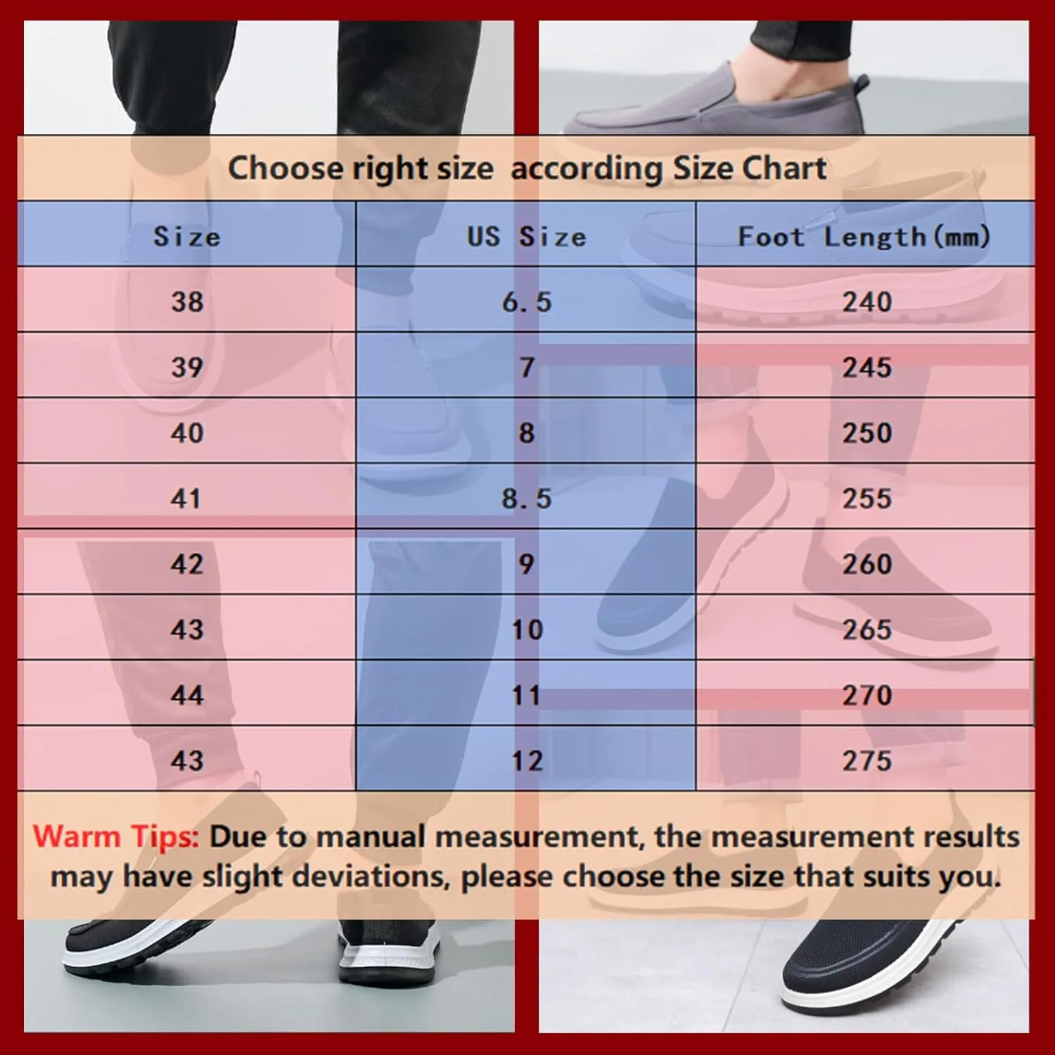Men's Slip-On Mesh Sneakers, Breathable Casual Walking Shoes with Comfortable Non-Slip Sole, Lightweight Slip-on Trainers for Everyday Use