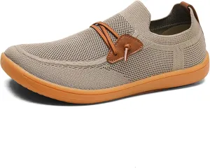 Men's Wide Toe Barefoot Shoes, Zero Drop Sole, Minimalist Cross Training Shoes Outdoor Casual Sneakers