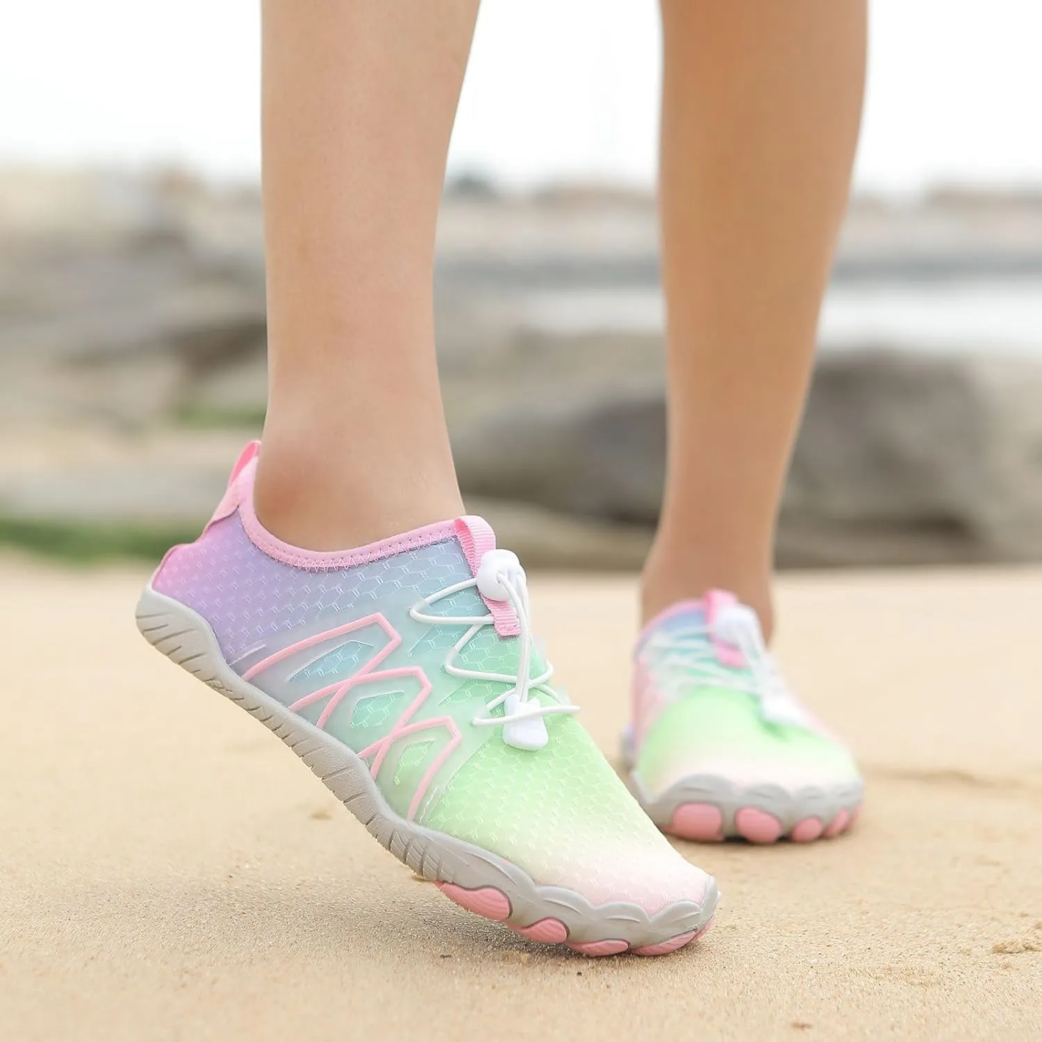 Mmoneyake Hiking Shoes Women Men Wide Toe Box Barefoot Shoes Lightweight Quick Drying Aqua Water Shoes Lightweight Athletic Sport Walking Shoes Sneakers Footwear Unisex