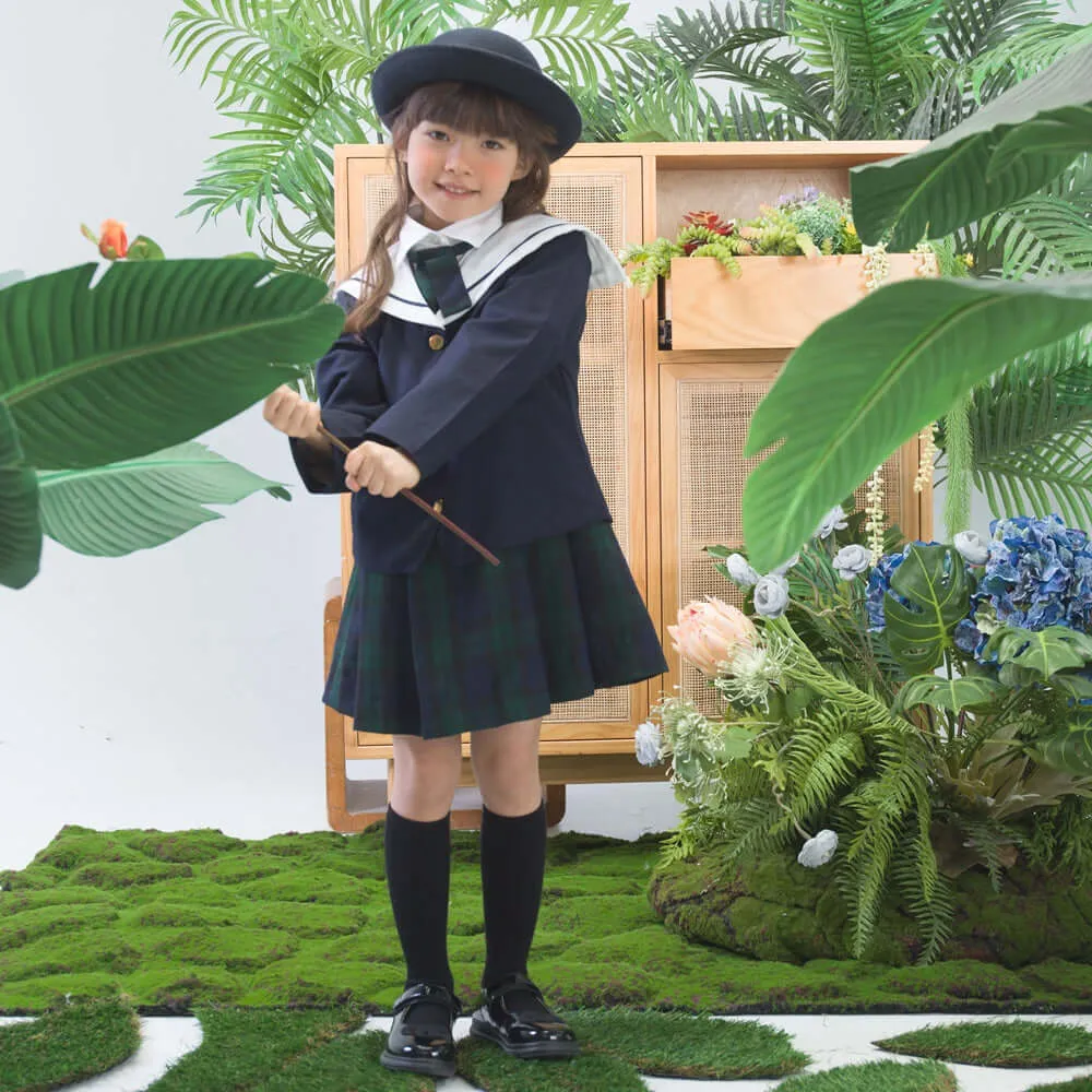 Ness Lightweight Soft Sole Girl Patent Black School Shoes