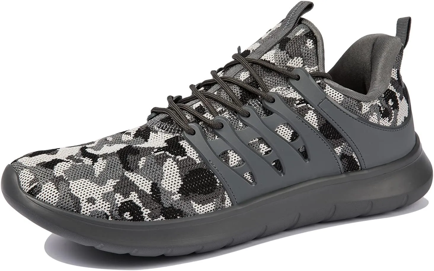 NewDenBer Men's Lightweight Sneakers Comfortable Athletic Walking Running Tennis Shoes