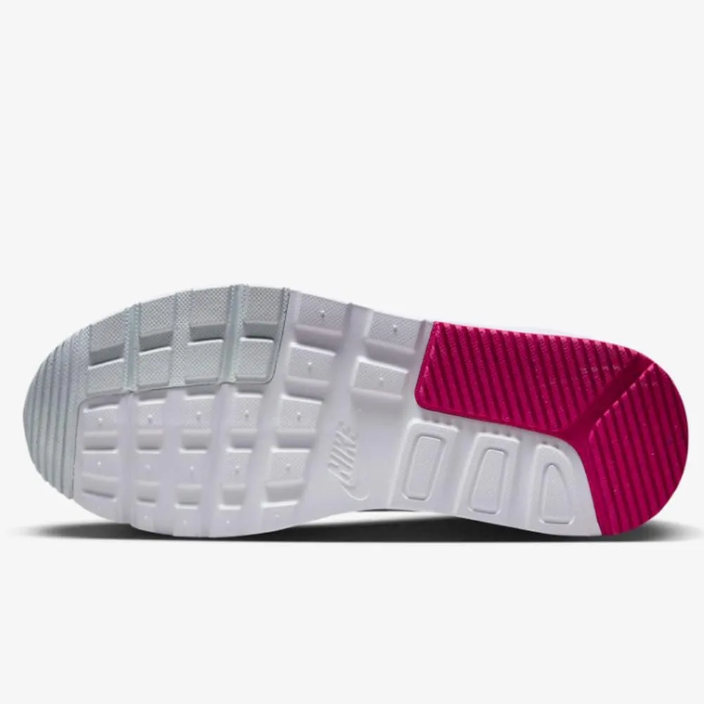 Nike Air Max SC Women's Shoes (FQ8886-100,White/Light Lemon Twist/Fireberry)