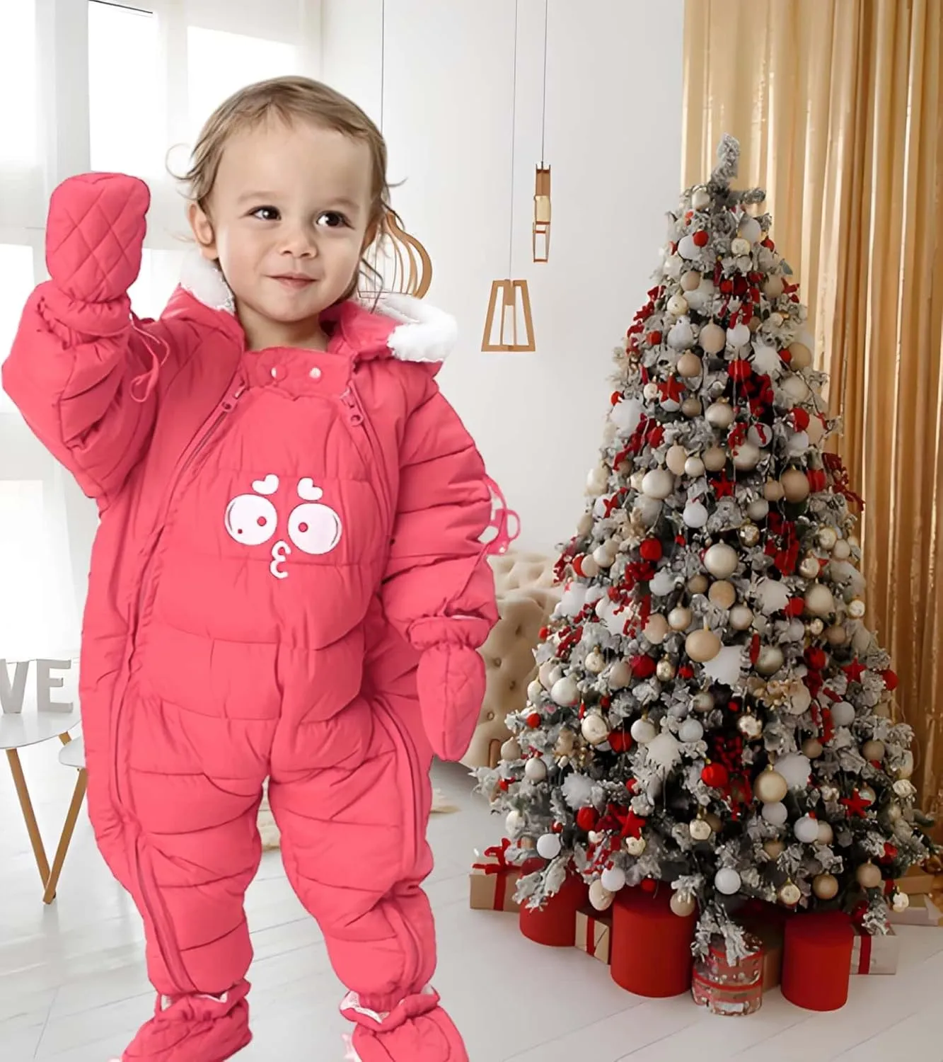 Ohrwurm Baby Boy Snowsuit Infant Girl Winter Clothes Toddler Jumpsuit Coat Jacket Outfit Hoodied