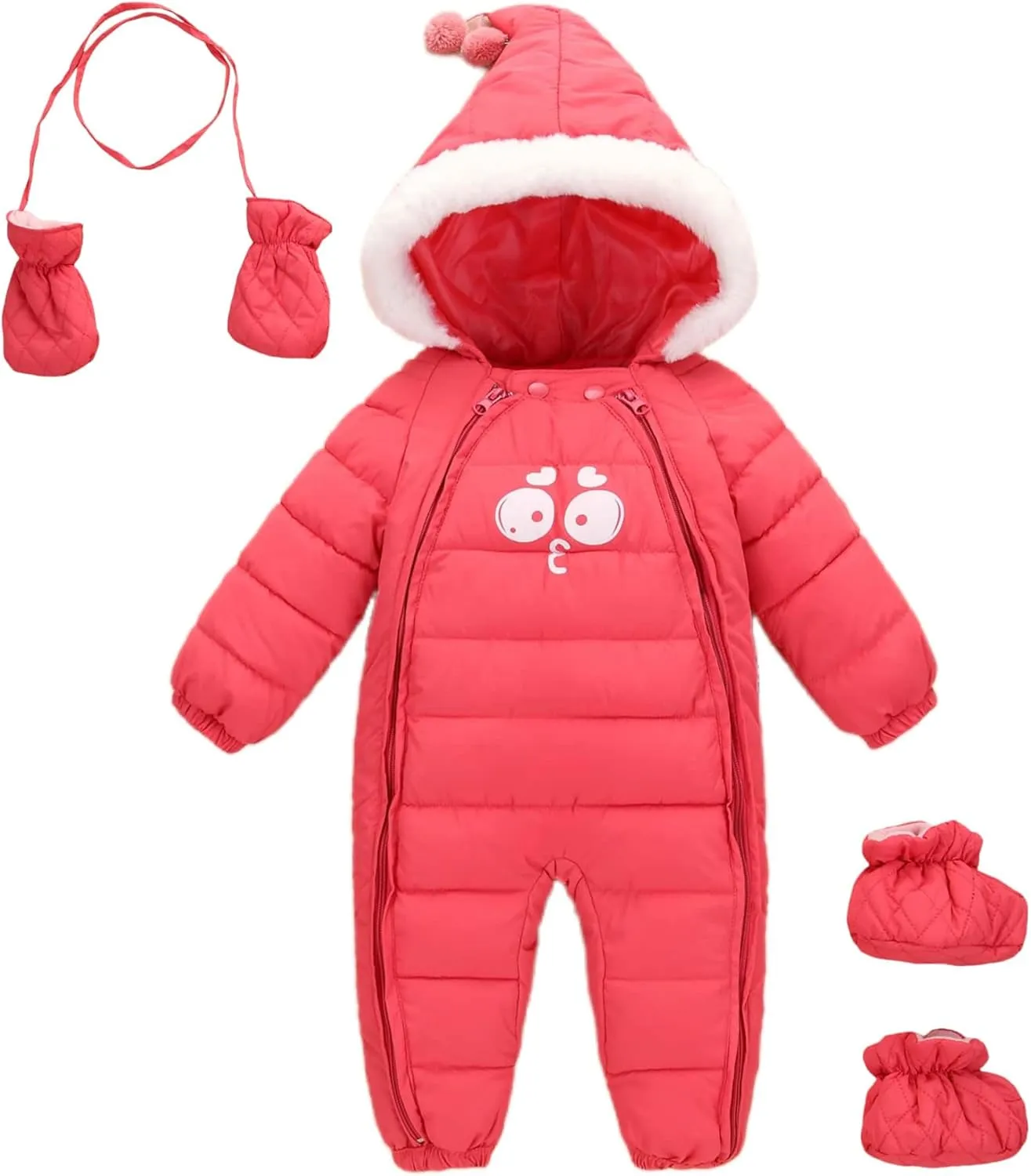 Ohrwurm Baby Boy Snowsuit Infant Girl Winter Clothes Toddler Jumpsuit Coat Jacket Outfit Hoodied