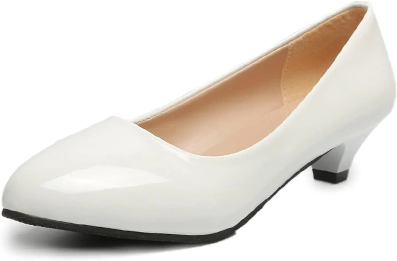 Outdoor On Womens Slip Shoes Heel Shoes Breathable Fashion Casual Chunky Leisure Women's Casual Heels Hiking Shoe
