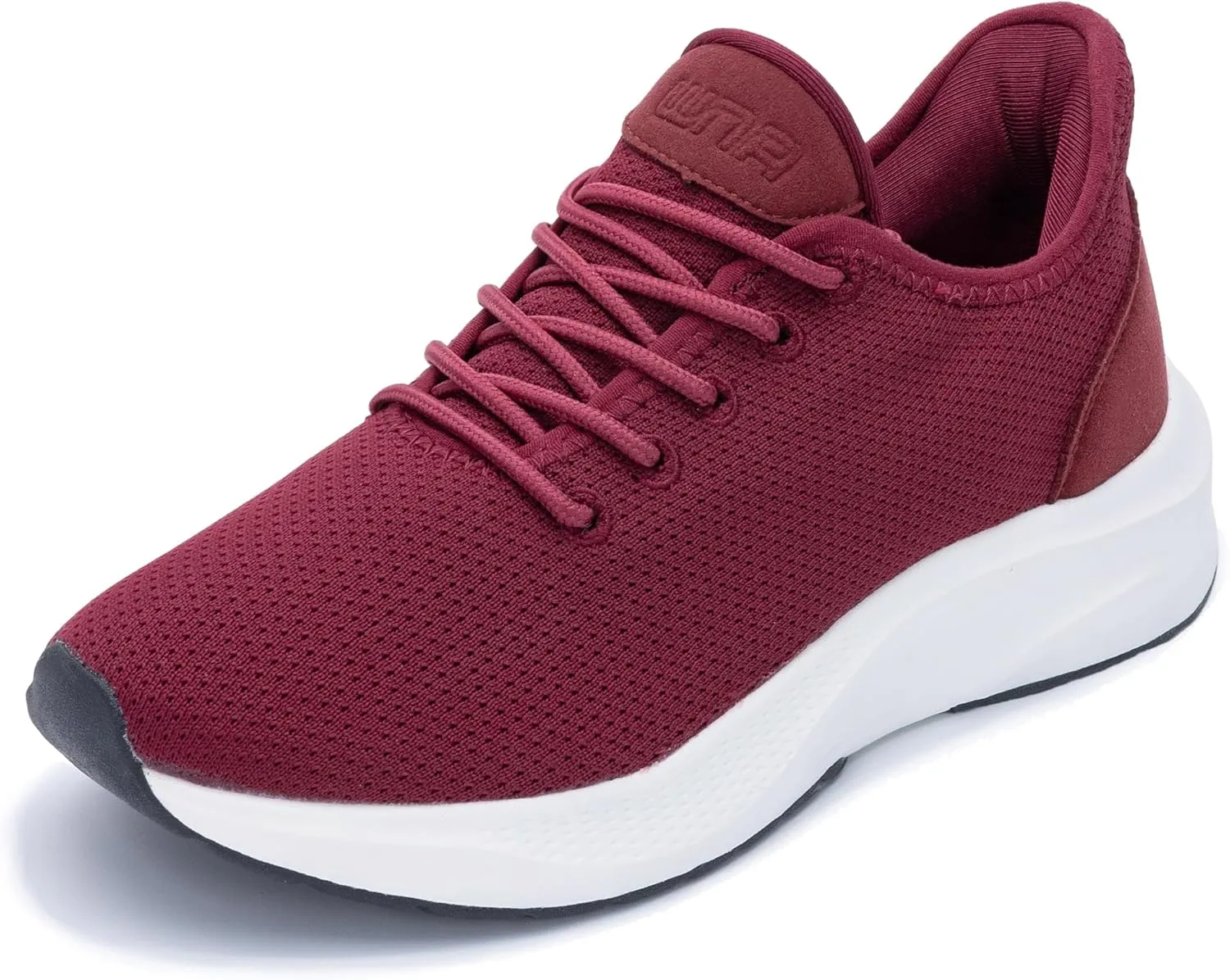 Quseek Slip On Shoes for Women Non Slip Walking Tennis Comfortable Nurse Sneakers for Workout Gym All Day Standing Red 10