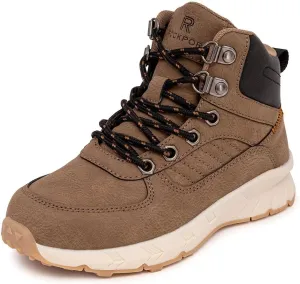 Rockport Boys Kids Hiking Boots  Youth High Top Outdoor Sneakers with Cushioned Insole  Durable Trail Shoes