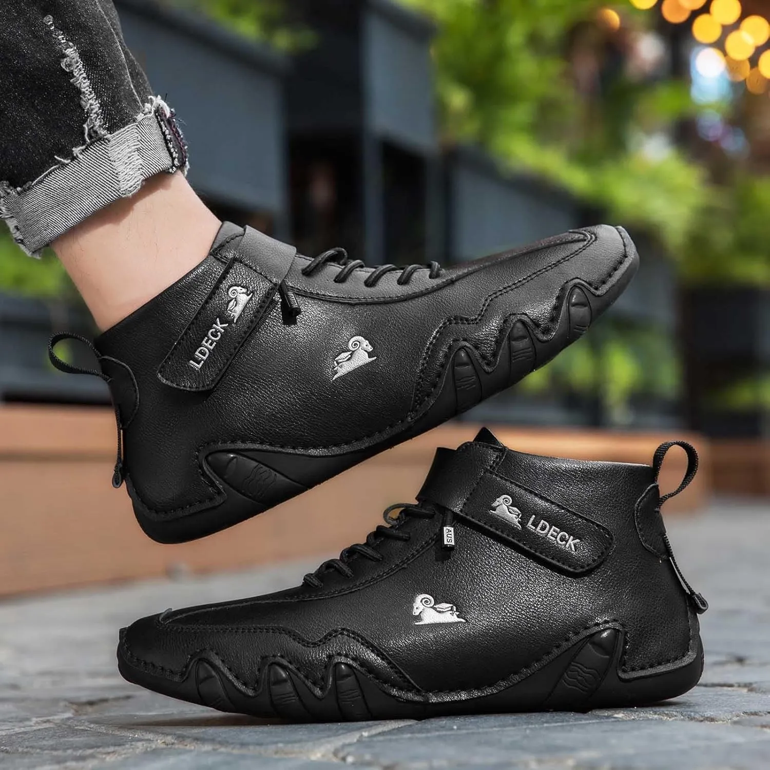 Running Shoes for Men Soft Cushions Athletic Comfortable Mountaineering Traveling Breathable Men's Sneaker