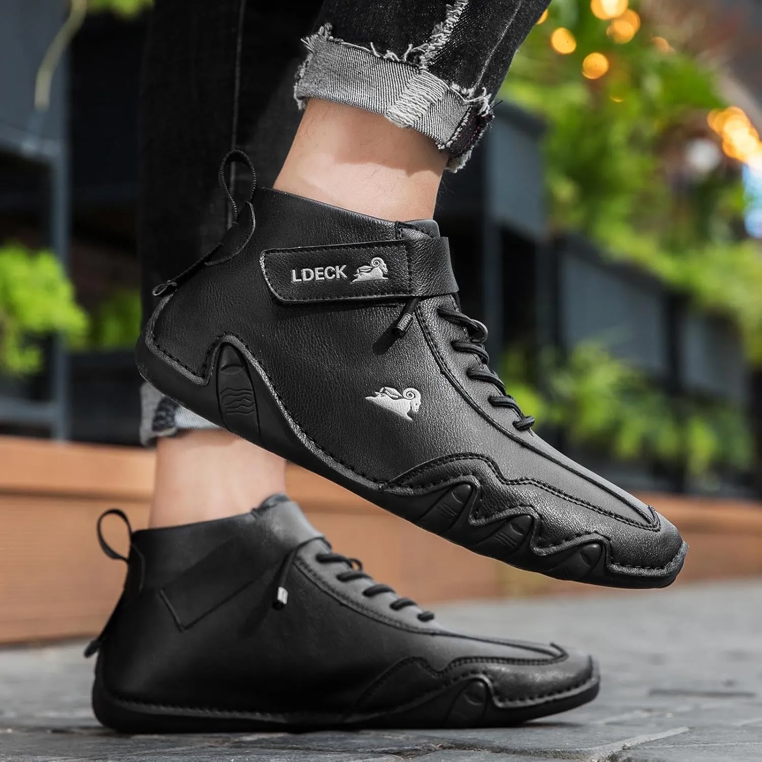 Running Shoes for Men Soft Cushions Athletic Comfortable Mountaineering Traveling Breathable Men's Sneaker