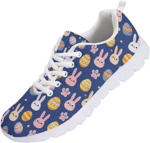 Running Shoes for Women Lightweight Tennis Shoe Outdoor Sports Gym Workout Sneakers Easter St. Patrick's Day Shoes White Sole Size 5-12